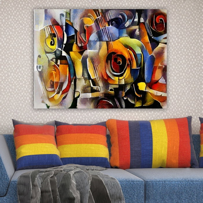 Wallity Lienzo decorativo multicolor 70 x 100 cm Wallity Lienzo decorativo multicolor 70 x 100 cm
